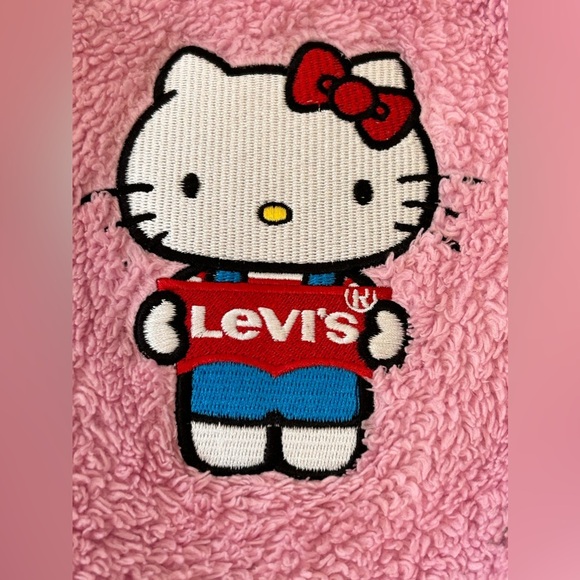 Levi's Hello Kitty Girls Sherpa Hoodie, size XL (13-15 yrs) - Picture 8 of 12